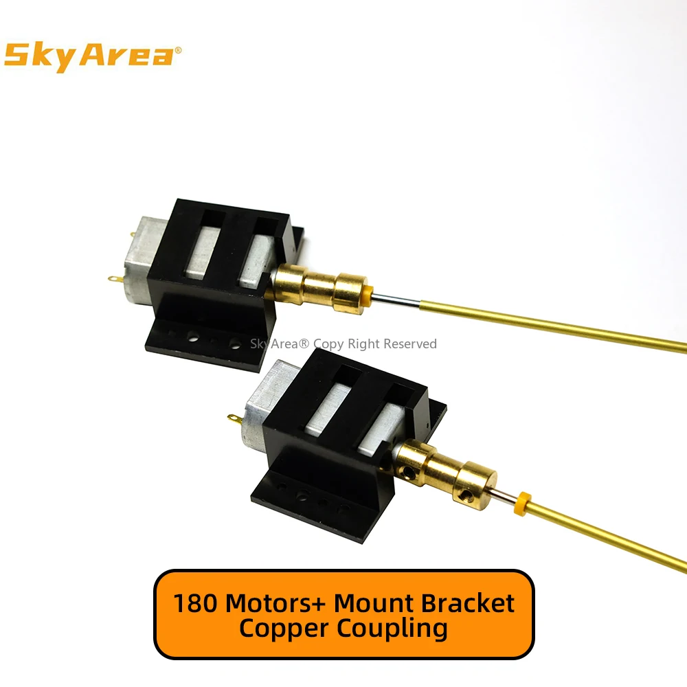 คู่ 180 มอเตอร์ RC เรือมอเตอร์ไดรฟ์ชุดมอเตอร์ที่นั่ง + ขั้วต่อทองแดง + เพลา 20 ซม.+ ใบพัดชุดสําหรับ DIY RC เรือเรือ