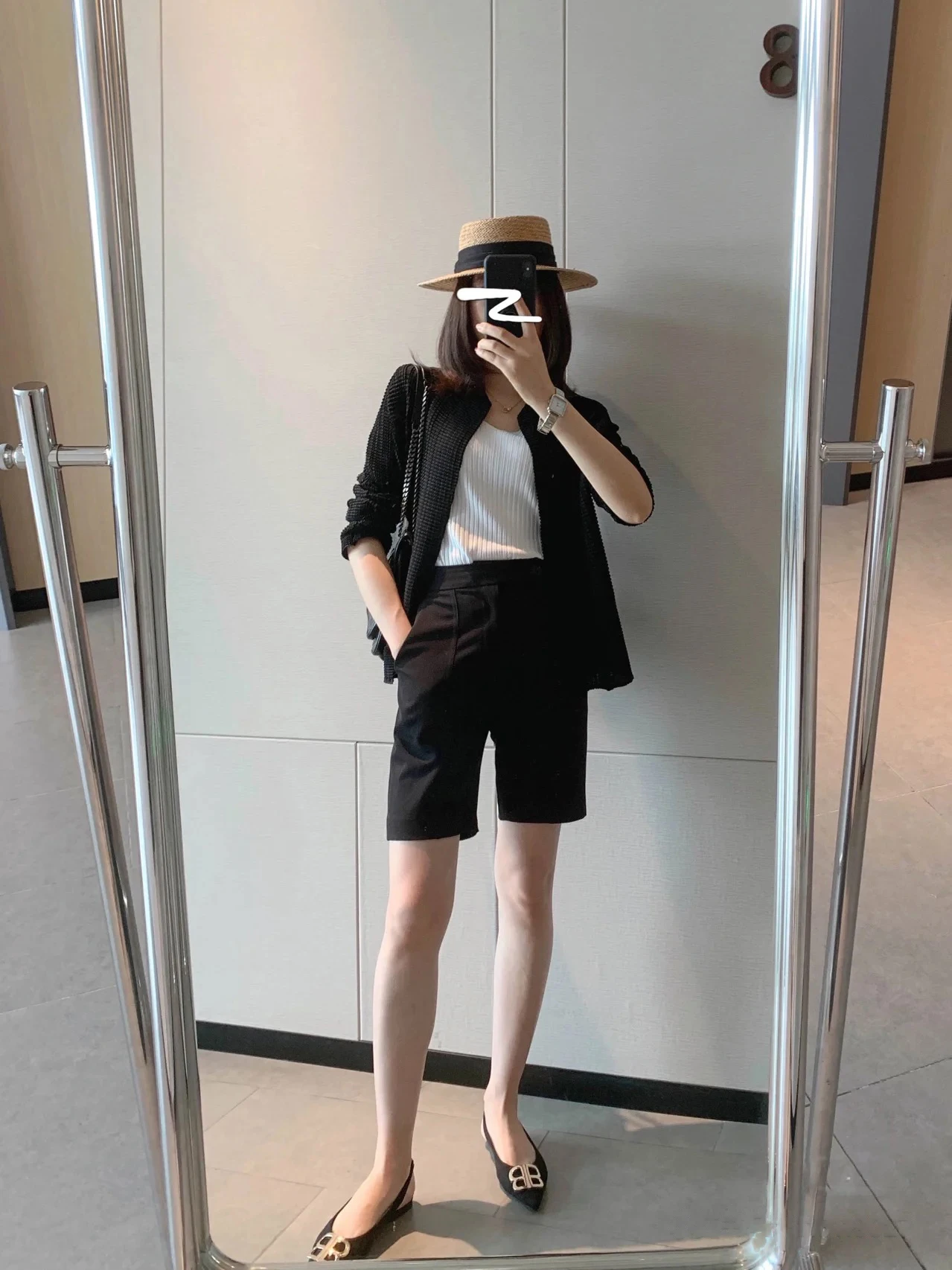Folded Cardigan Slimming Spring Summer Thin Women's Outerwear Holiday Design Versatile Top Thin Air Conditioner Shirt