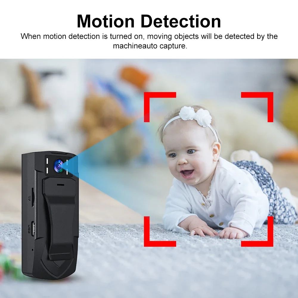 كاميرا صغيرة عالية الدقة رقمية Espia Camara للرؤية الليلية Espion Kamera المنزل الذكي مشبك خلفي صغير Bodycam تسجيل الفيديو Fotografica