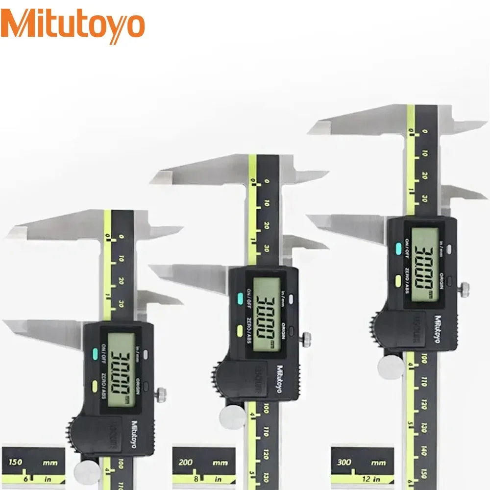 Mitutoyo ABS Function Digital Vernier Caliper Mitutoyo Stainless Steel Electronic Digital Caliper 0-150 0-200 0-300 0.01mm