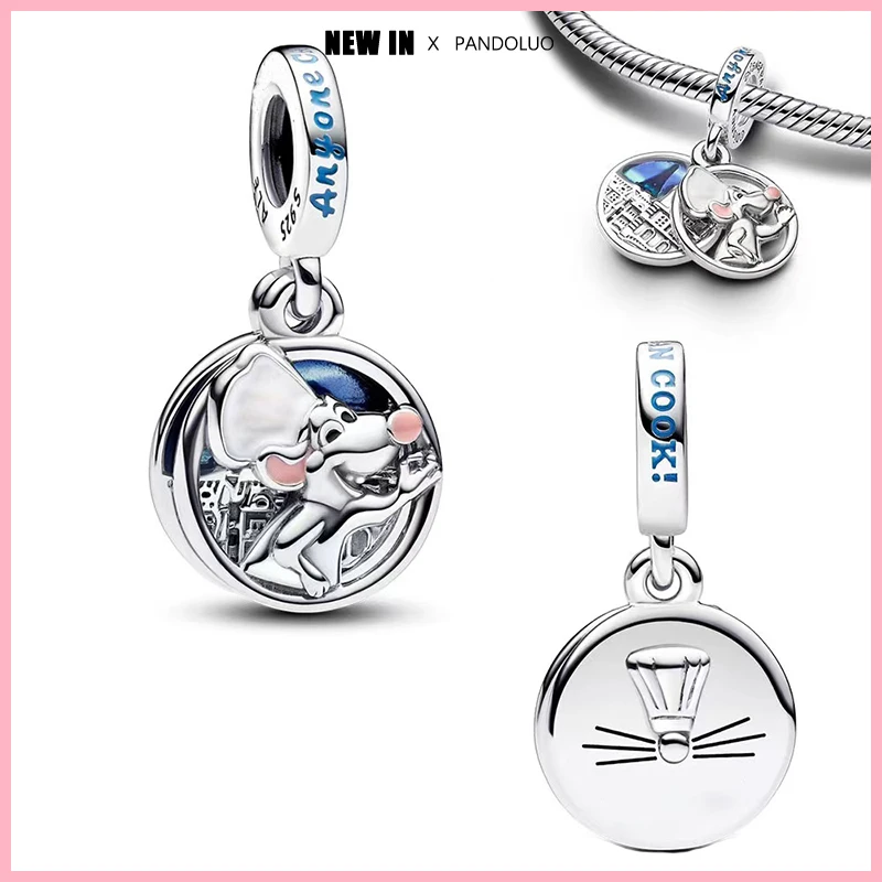 Abalorio de plata 925 para mujer, abalorio del Capitán América, compatible con pulsera Pandora, Disney, Juego de tronos, joyería artesanal