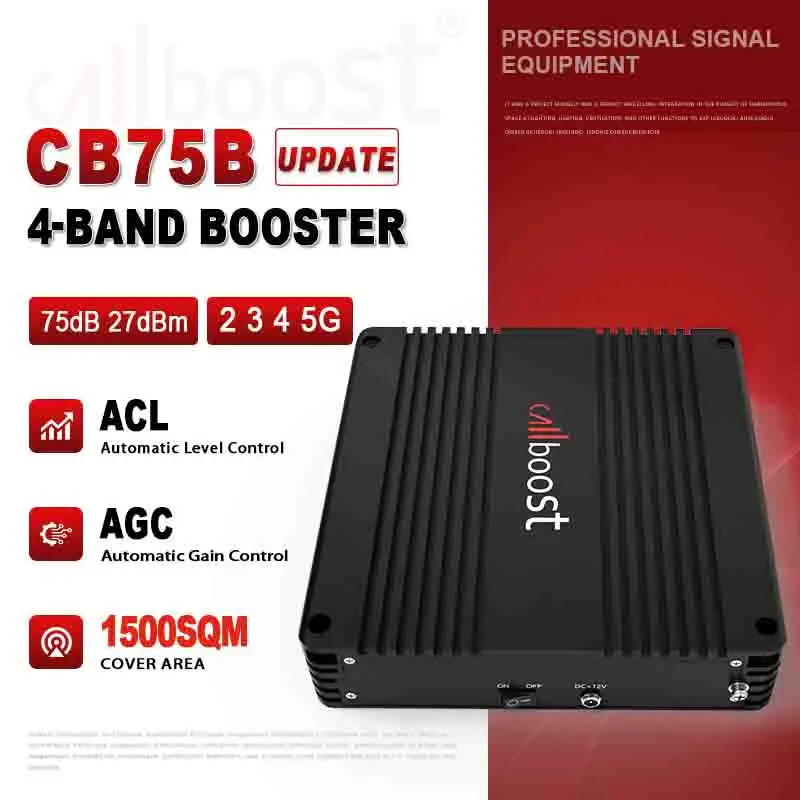 75dB 27dBm 4 밴드 B1B3B7B8/B1B3B8B20 Zain SA 5G 4G 3G 2G LTE 셀룰러 증폭기 800MHz B20 GSM 네트워크 유럽 리피터