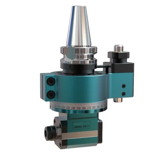 Machine Tools 90 Degree CNC Angle Head Horizontal Milling Head BT30 BT40 BT50 ER16 ER11 ER25 ER32 Angle Head for Cnc