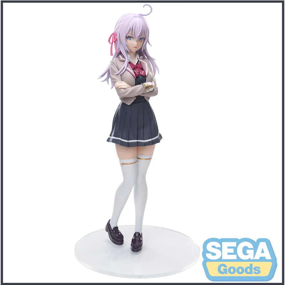 Original Anime Figure SEGA Luminasta TV Anime Alya Sometimes Hides Her Feelings in Russian Alya Uniform Action Figurine Toys