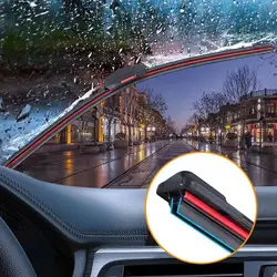 Car Windshield Wiper Blades Universal Water Repellent Blades Car Frameless Wiper Double Soft Bracketless Rubber Layer Wiper W8G7