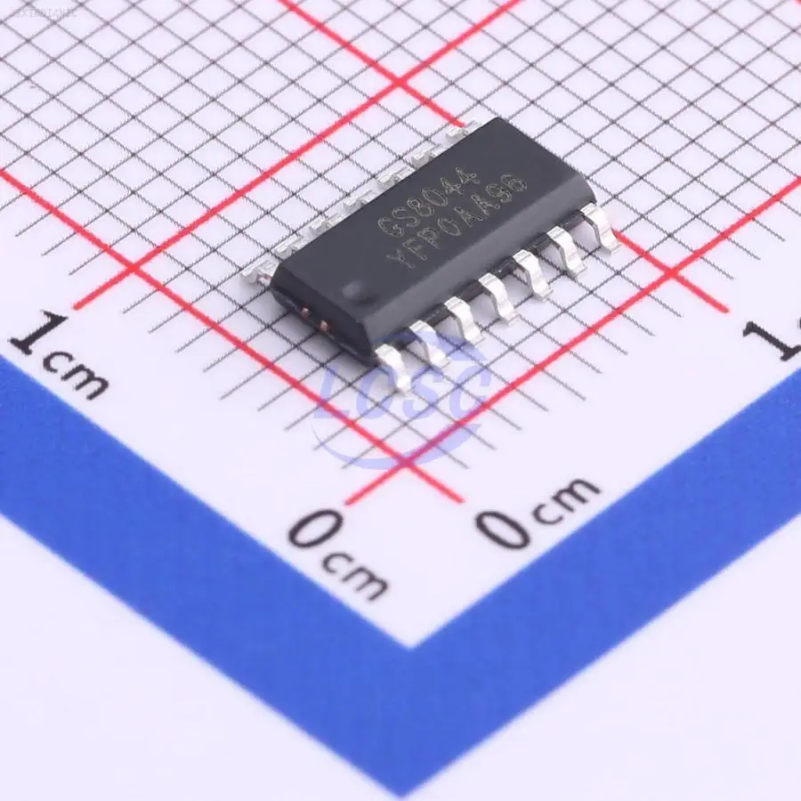 1PCS GS8044-SR Four channels 1pA 6V/ms 14.5kHz 3mV SOP-14 Operational Amplifier ROHS