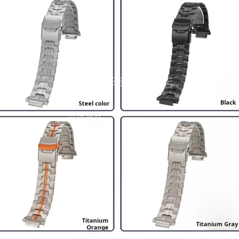 ل كاسيو G-SHOCK GA2100 2110 GA-B2100 حزام الساعات سبائك التيتانيوم محول سريع GA-2100 حزام نشر مشبك ساعة اكسسوارات