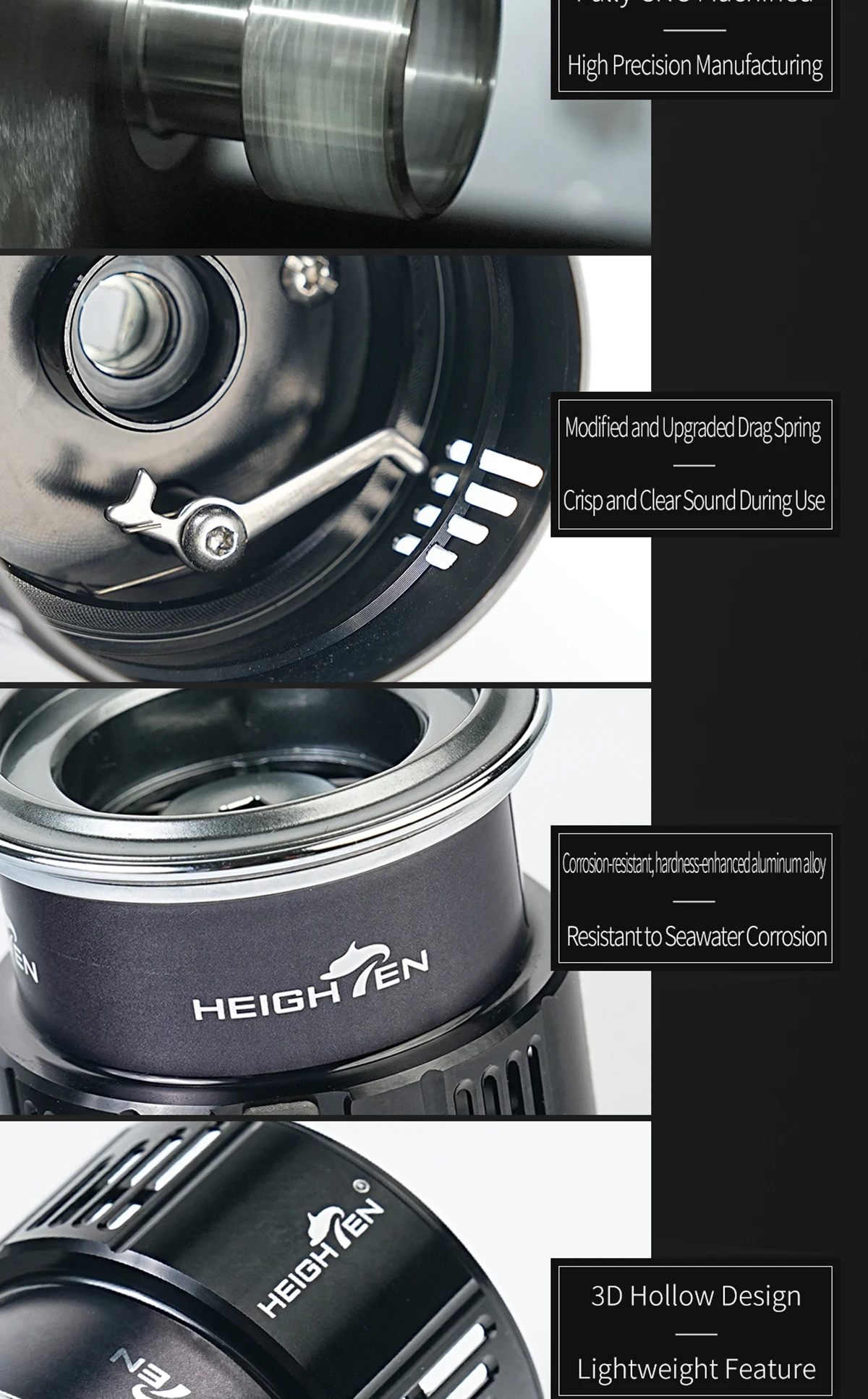 HEIGHTEN C2000s Ersatz spule für 18/19 Stella/20 Twin Power/19 Bezwingung/19 Stradic/20 Vanford 2015-2017 Serie – Detail 4