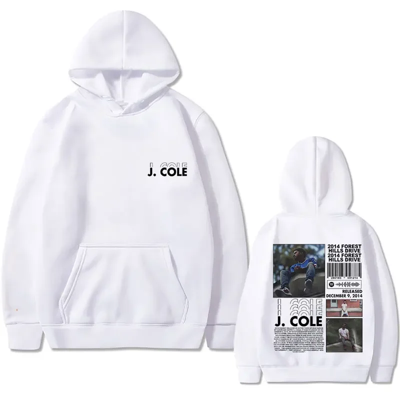 Awesome Rap J Cole 2014 Forest Hills Drive Graphic Hoodie Men's Hip Hop Sweatshirt Unisex Oversized Hoodies Fashion Men Clothes