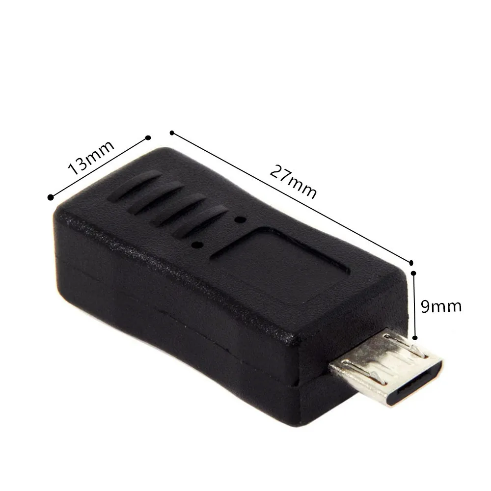 Micro USB Male to Female Adapter Micro Interface Converter Mobile Phone Charging Data Connector