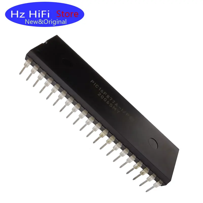 10Pcs New PIC16F877A-I/P PIC16F877 16F887 DIP40