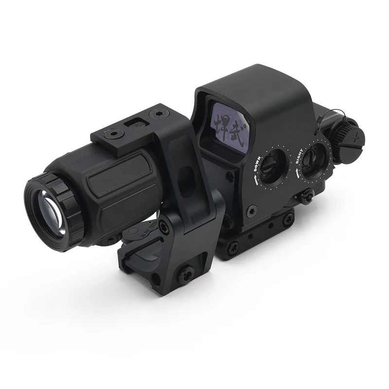 Holy Warrior EXPS3 558 Holographic Red Dot Sight G43 3X Magnifier US FLAG