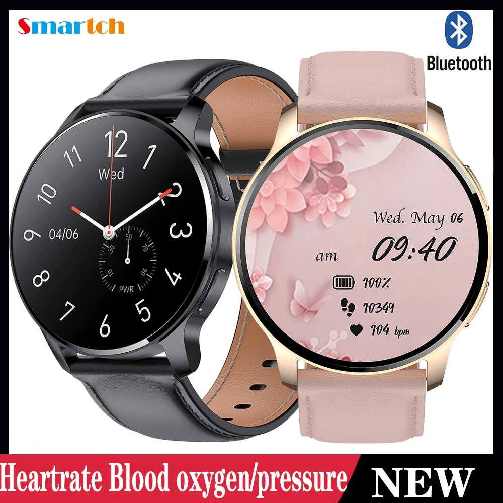 

Blue Tooth Call Smartwatch Men Women Heartrate Blood Oxygen Pressure Monitor Smart Watches Waterproof AI Voice Assistant Band