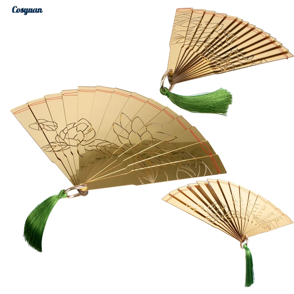 

Fantasia 28.5cm Douma Fan Anime Daemon Killer Cosplay Disfraz Costume Accessories Arcylic Halloween Props Party Disguise Suits