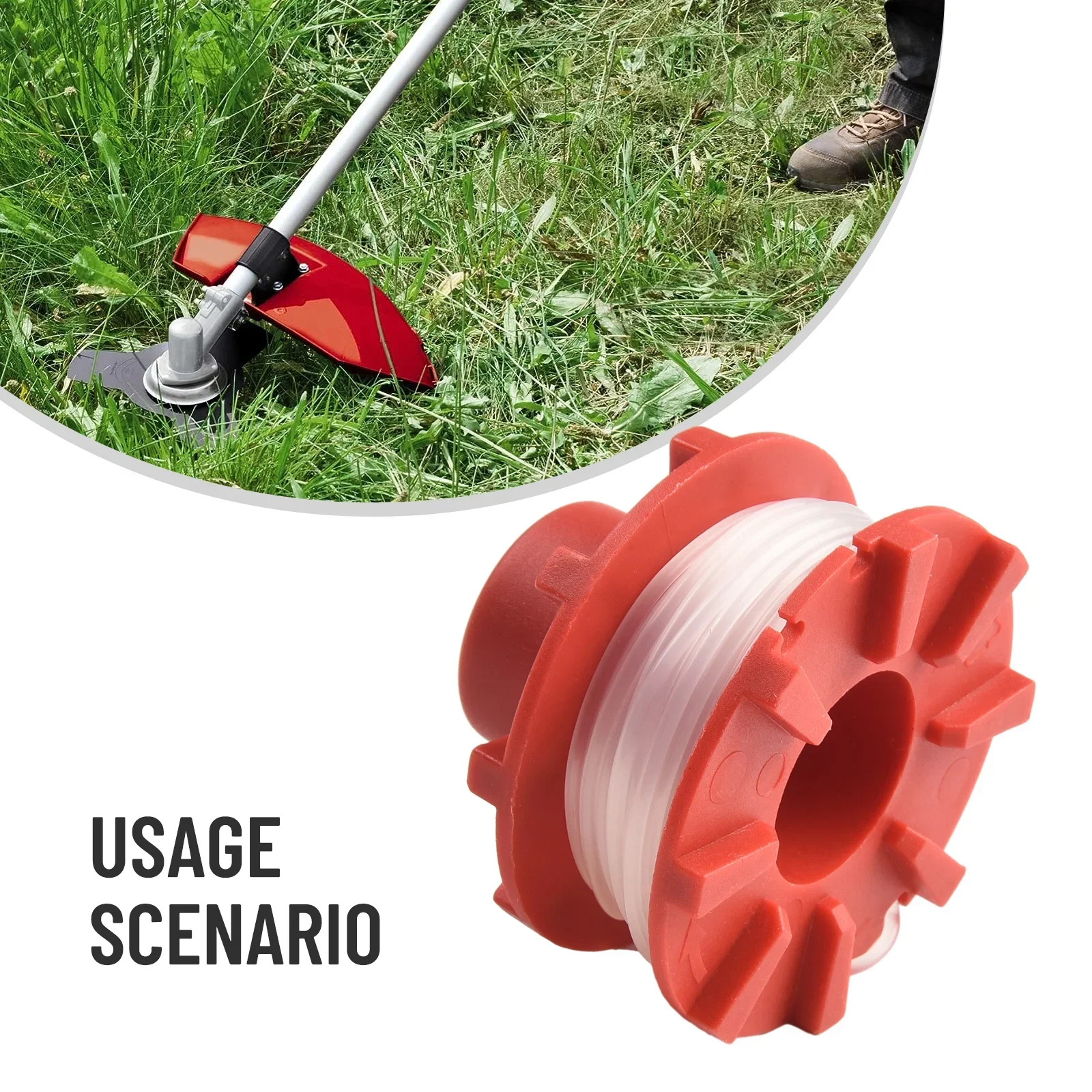 

1pc Thread-Spool-Lawn-Trimmer-Spool-For-Einhell Grass Trimmer GE-CT 36/30 Li E SOLO AGILLO 36/255 BL AGILLO 18/200