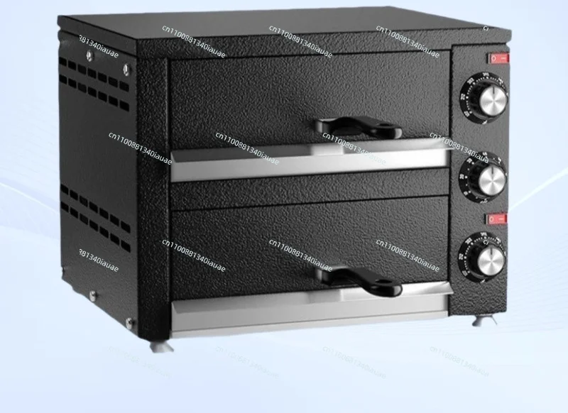 Single and Double Layer Electric Pizza Oven Bakery Commercial Baking Electric Oven Commercial High Efficiency