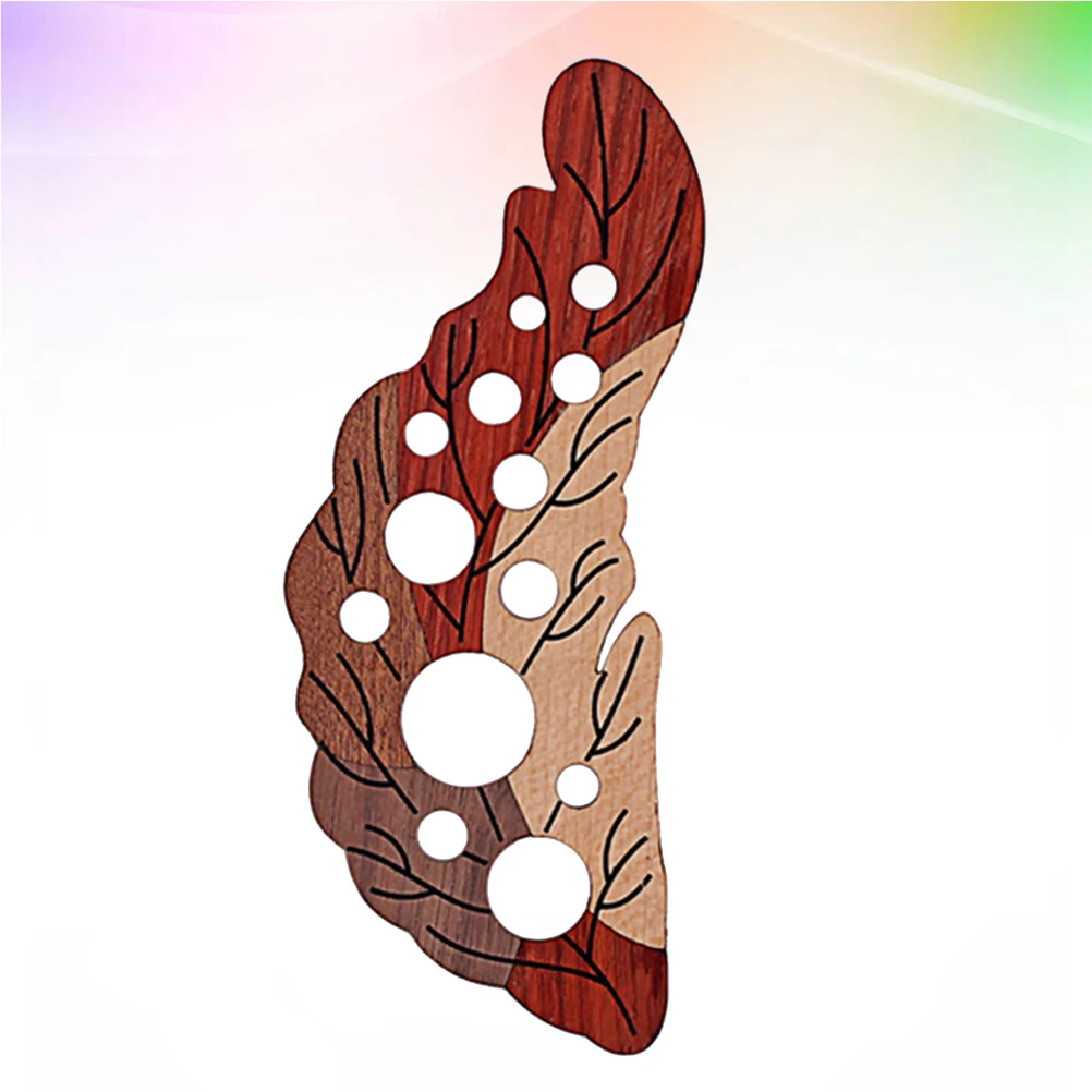 

Material Vine Leaves Guard Plate Grape Leaf Red Wooden Electric Guitar