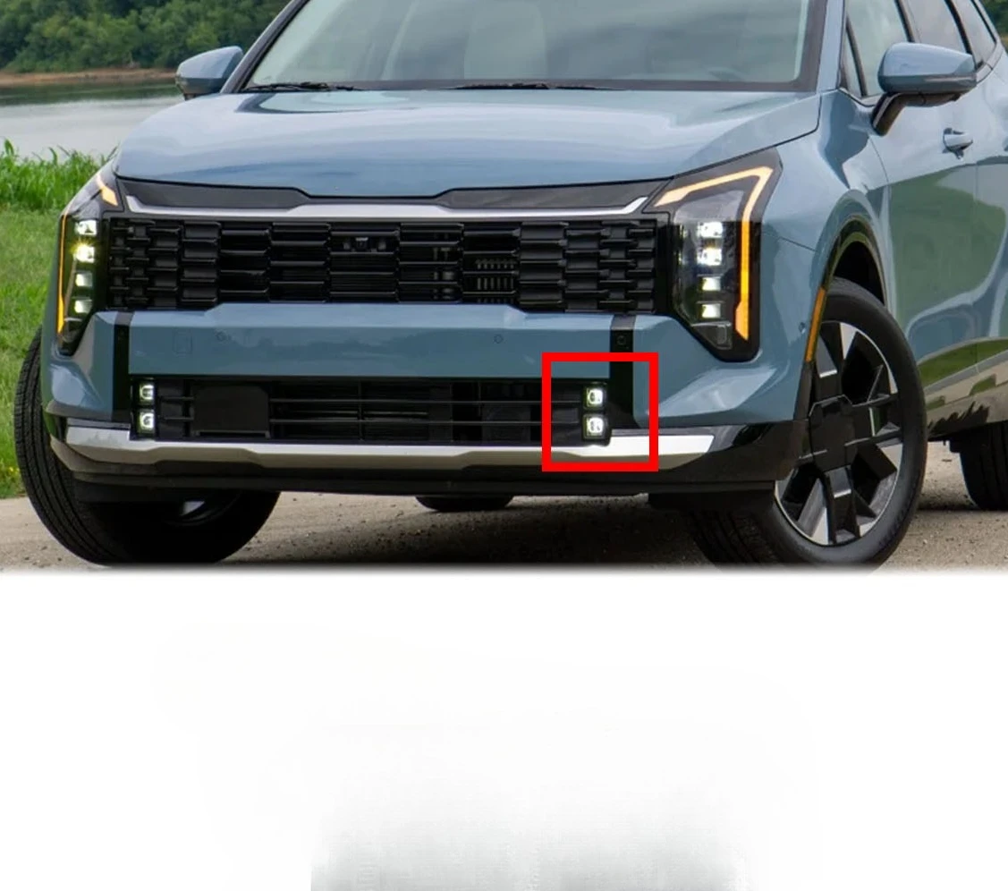 Fog Lamp Replace For 2026-ON Kia Sportage 92201/02-P1500 LED Front Fog Light Lamp Left Right Side Fog Light Direct Replace