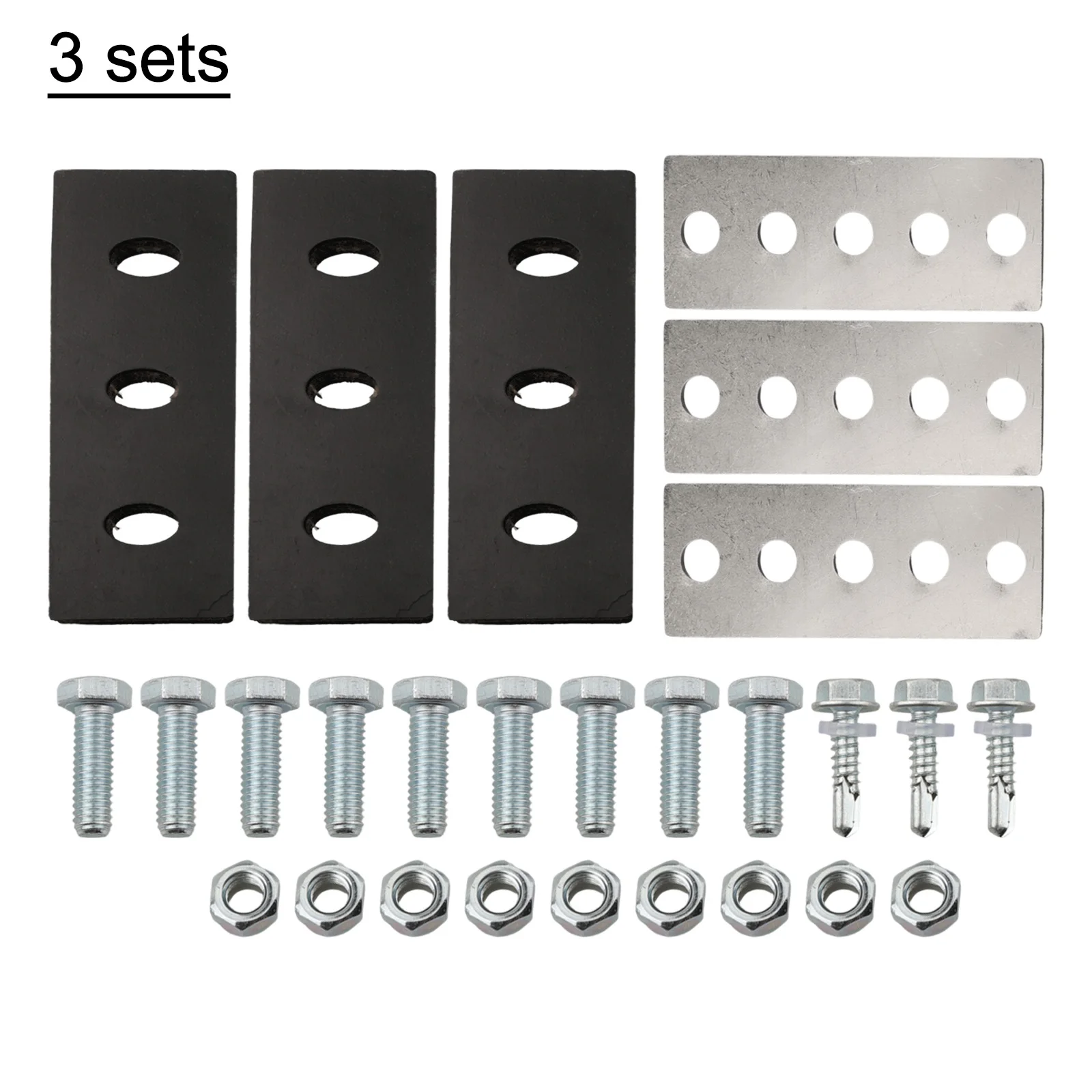 3/8 Inch 3-set Snow Blower Impeller Conversion Kit Snowblower Modifies Impeller Modification Set Garden Tool Accessories