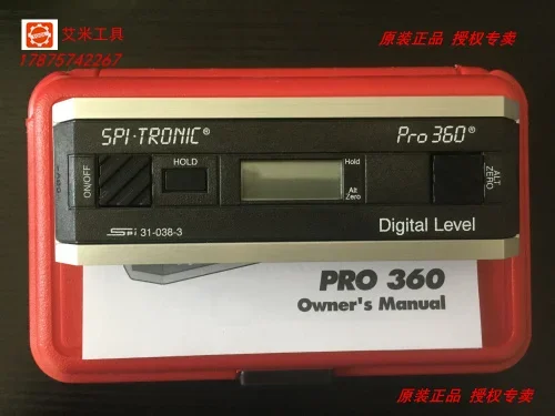 

Digital Display Horizontal Ruler 31-038-3/Pro360; 31-040-9/Pro3600 Angle Meter