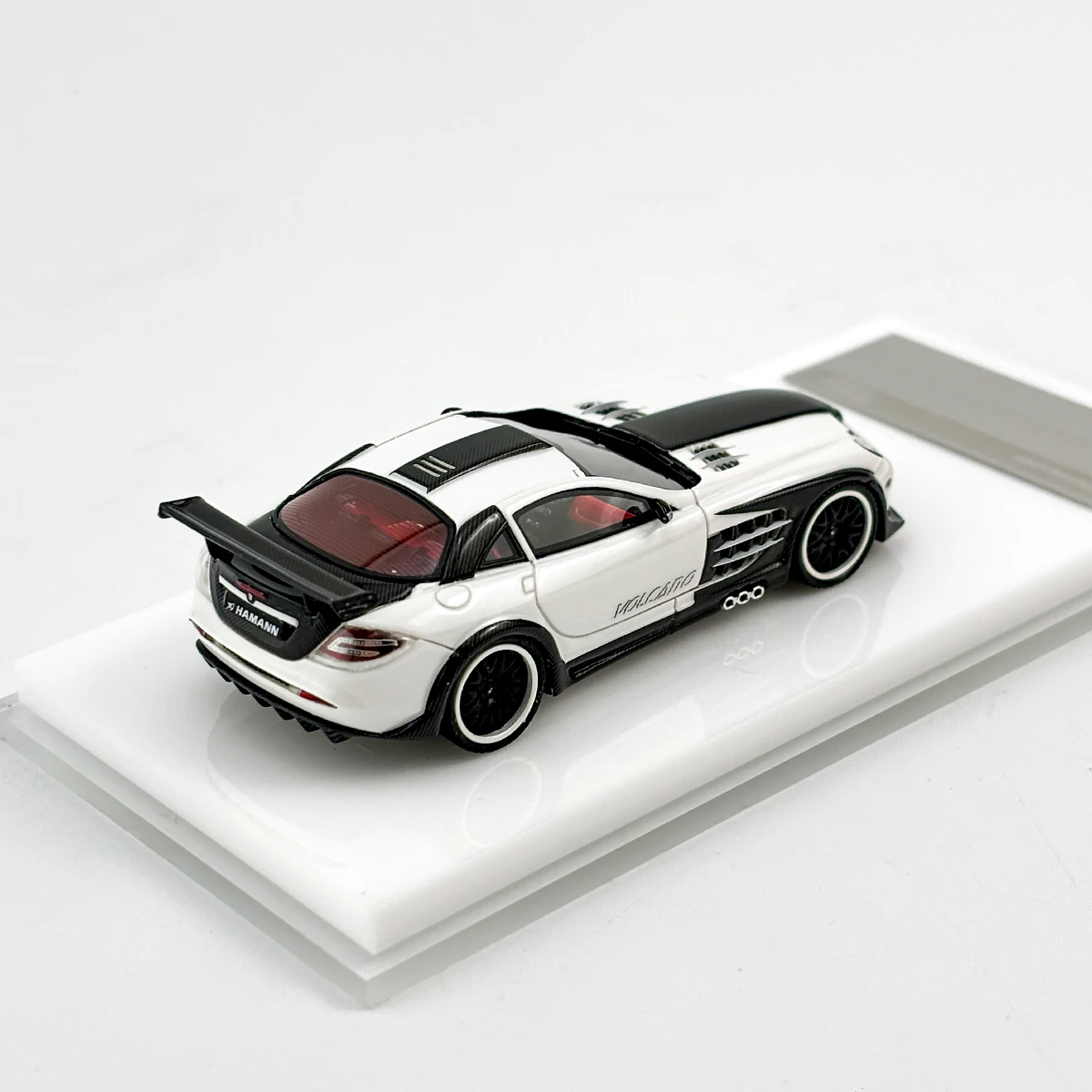 VMB 1:64, Mercedes-Benz SLR hamann modified version, high-end resin static miniature car fashion play model, adult collection.