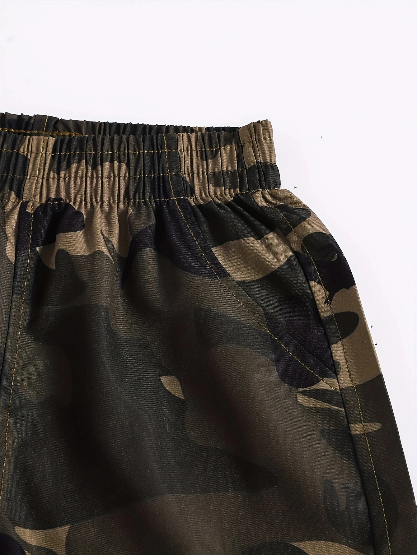 Boys Camo Cargo Pants - Relaxed Fit, Multiple Flap Pockets, Ideal for Casual Outdoor -Comfort Clothing for Kids