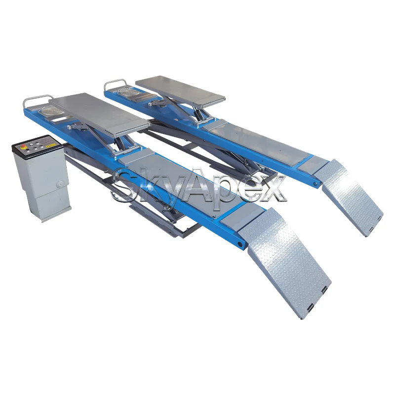 Ultra-thin Scissor Car Lift Big Small Hidden Scissor Type Heavy Duty Electric Vehicle Lifting Machine for Auto Repair