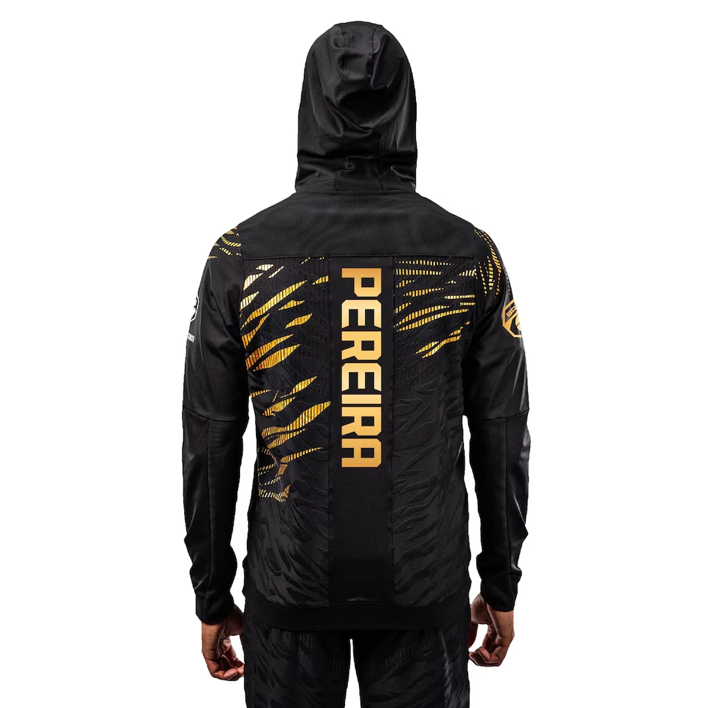 UFC Top Boxer Alex Pereira Fight Night Full Zip Champion Sudadera con capucha hombres mujeres Otoño Invierno suelta transpirable ropa deportiva cómoda