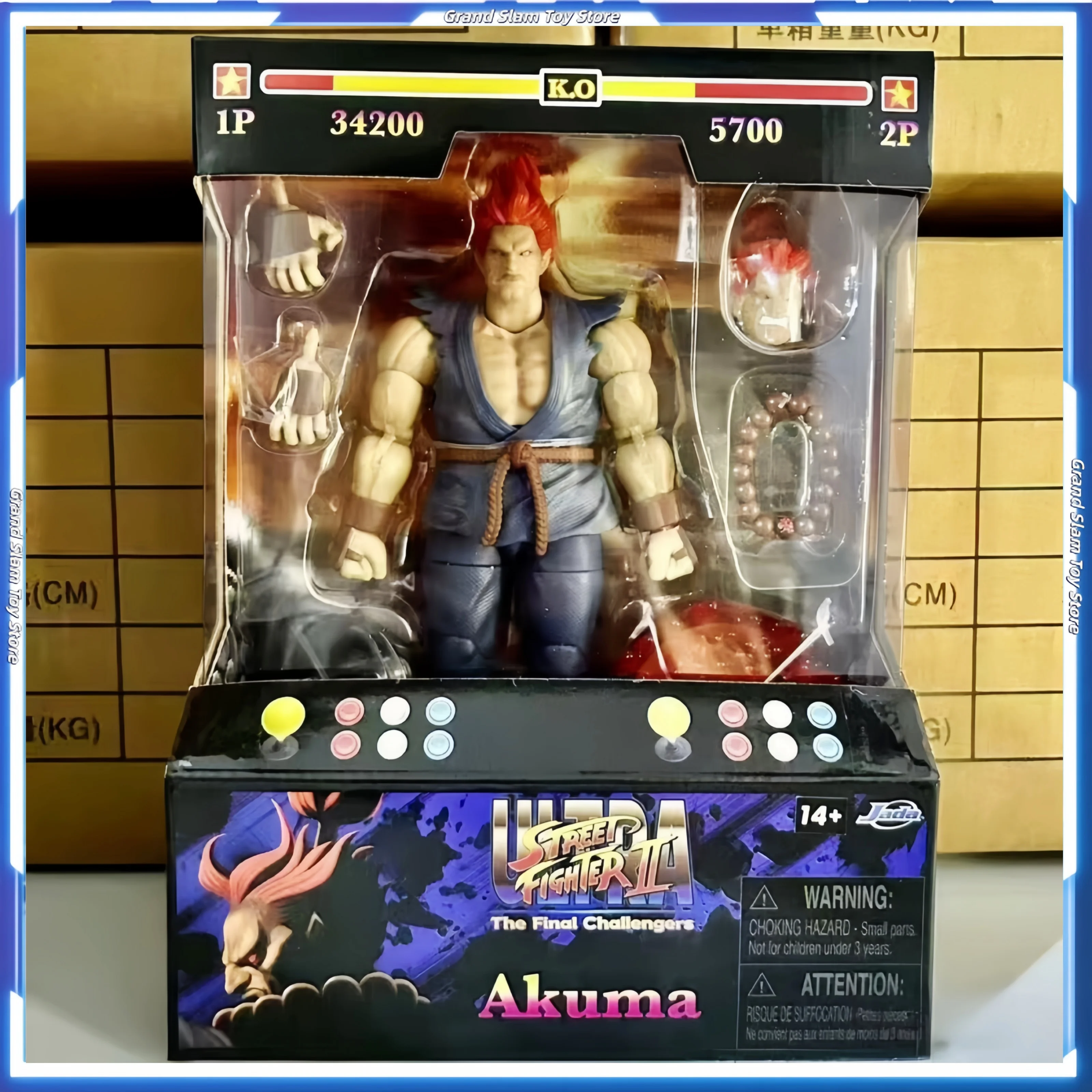 

Коллекционная фигурка Spot Jada Toys Street Fighter 2 Haogei 1/12, подвижная, лимитированная серия 1000 экземпляров, ручная работа, модель для декора, подарок на день рождения