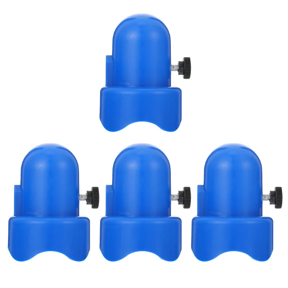 4 مجموعات الترامبولين القطب يغطي عالية الجودة البلاستيك أنبوب القبعات عمود قبعات واقية لتأمين الضميمة السلامة صافي الترامبولين #5