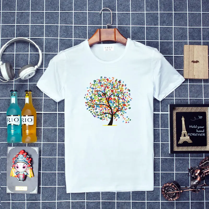 Camiseta Plus Size de Manga Curta para Homens e Mulheres, Novo Estilo de Verão, Versão Coreana, Camisa Grande com Estampa Criativa e Divertida