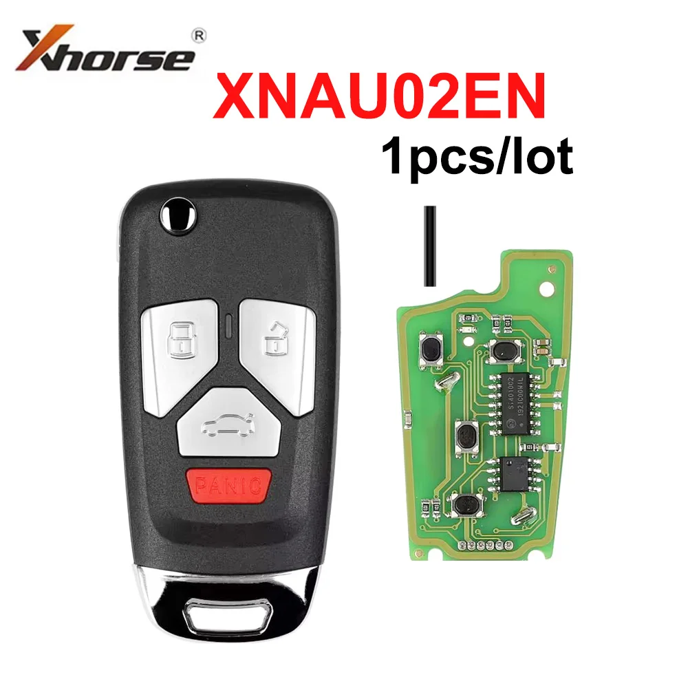 

1 шт. Xhorse XNAU02EN VVDI дистанционный ключ для AUDI Type для VVDI2/VVDI MINI Key Tool/VVDI Key Tool Max