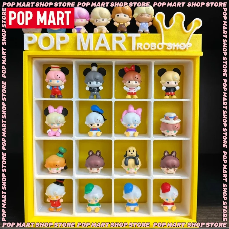 

In Stock Original Popmart Pop Bean Mega Series Blind Box Kawaii Action Figure Model Mystery Box Mini Figure Decor Ornament Gift