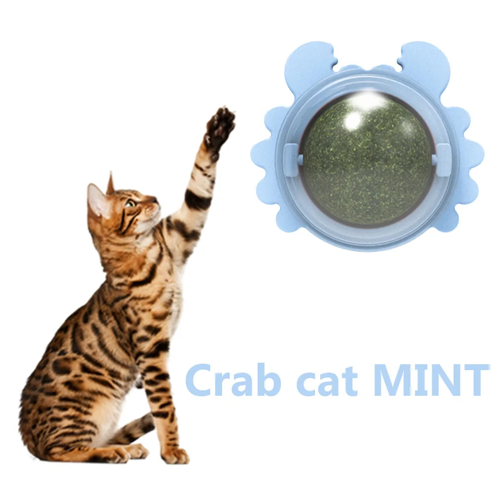 

Cat Catnip Cat Toys Healthy Nutrition Cat Lollipop Cat Mint on The Wall Cat Energy Ball Candy Snacks Goods for Cats Pet Products