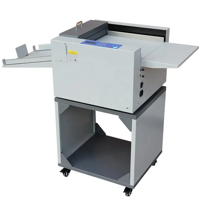 

Semi Automatic A3 Electric Creasing Machine Solid Line Dotted Line Multifunctional Creasing Perforating Machine