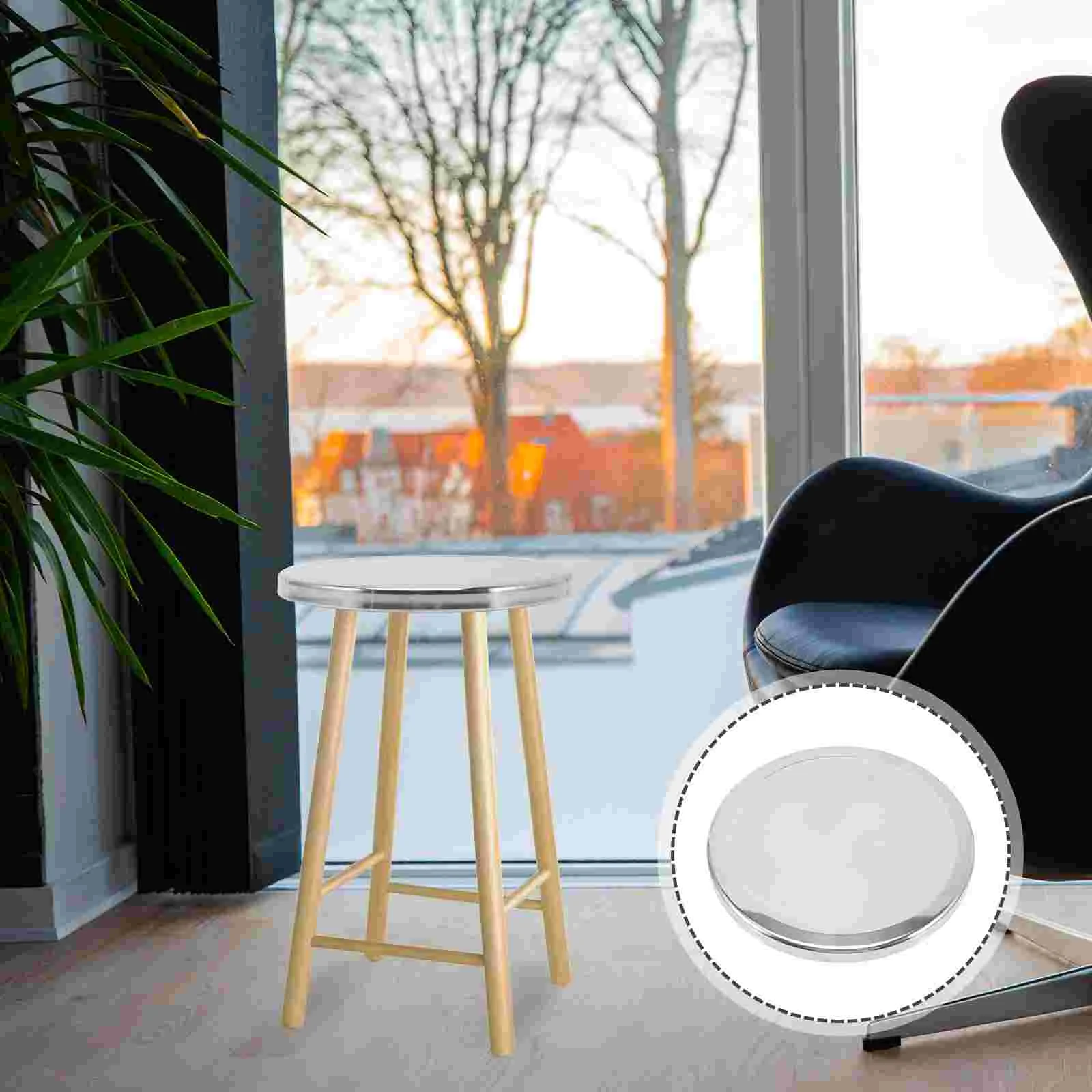 Metall Stuhl Sitz Hocker Ersatz Runde Bar Kantine Edelstahl Hocker Liefern Stühle