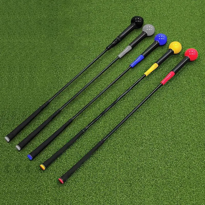 80cm Golf Swing Trainer Stick Soft club Golf Warm-Up Stick Golf Swing Practice Rod golf warm-up swing power trainer per altalena