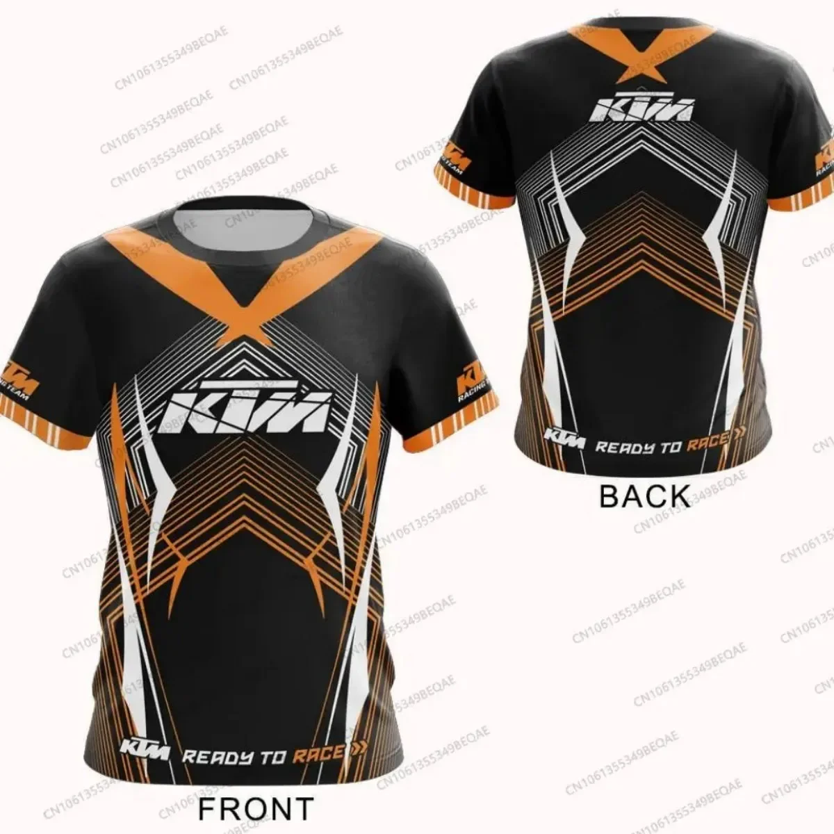 Camiseta 3D Premium KTM Racing para Hombre, Ropa Casual de Manga Corta para Motocicleta, Regalo para Fanáticos del Moto GP