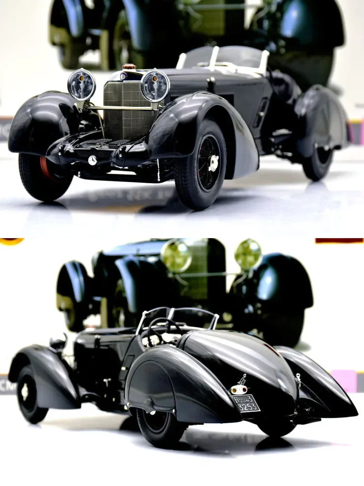 

CMC 1:18 SSK The Black Prince 1934 25th Anniversary Set Alloy Fully Open Simulation Limited Edition Alloy Metal Static Car Model