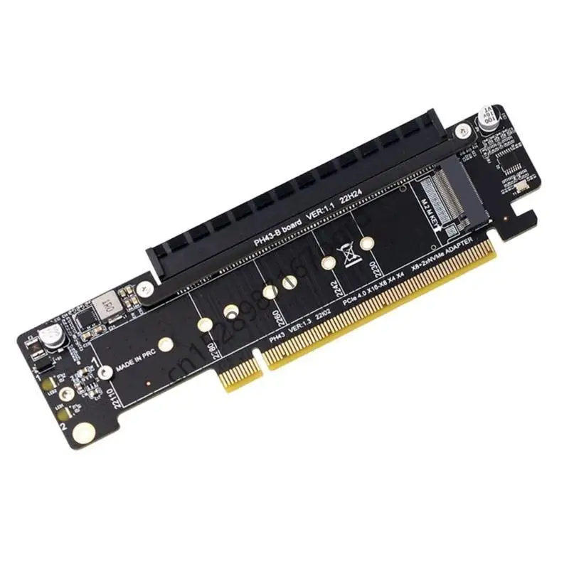 

Fast Speed PCIE4.0 Lane Splitters Expansion Card 8+4+4 for Computings Needs 634A