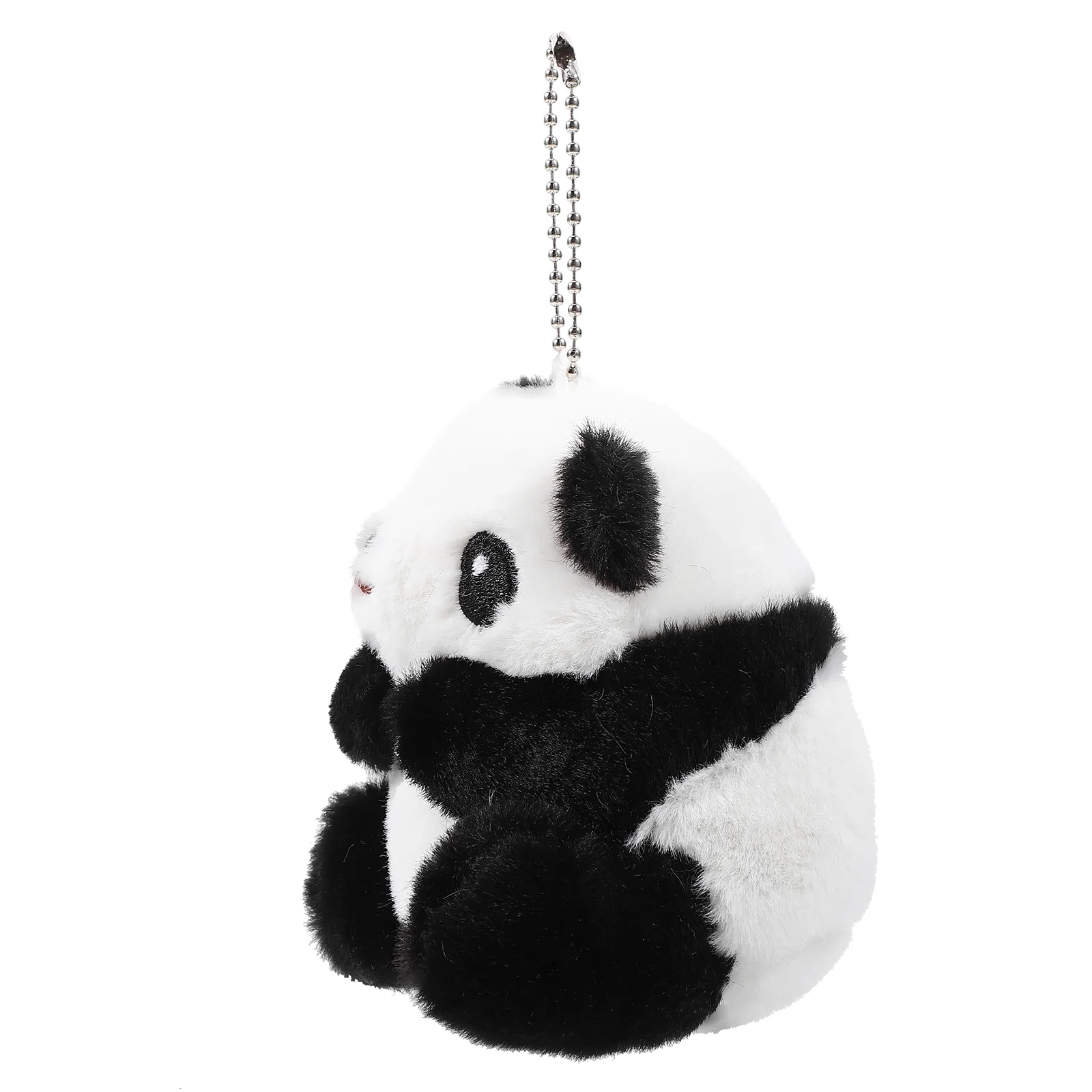 

Key Rings Panda Keychain Keyring Pendant Fluffy Hanging Decor Pendants Multifunction Multi-function