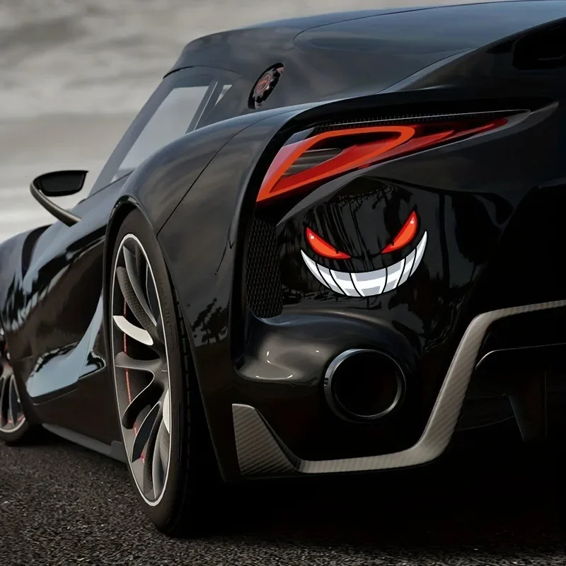 

Одноразовая наклейка «Глаз дьявола» — глянцевая светоотражающая наклейка для мотоциклов, водонепроницаемая самоклеящаяся наклейка для велосипедов/электронных скутеров