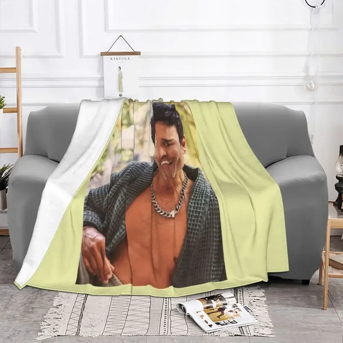 Chayanne Throw Blanket Soft Bed Blankets halloween blanket150x220cm  59x87in