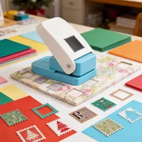 Suministros para Scrapbooking y Manualidades, Regalo, Sello de una Pieza, Herramienta de Repujado, Perforadora para Diario, Creativo, Hecho a Mano, DIY