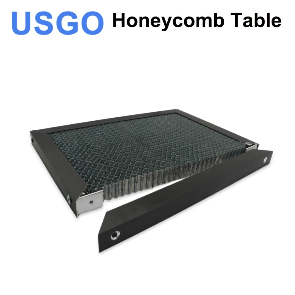 

USGO Honeycomb Working Table 400x600 470x630 540x640mm Size Board Platform Laser Parts for CO2 Laser Engraver Cutting Machine