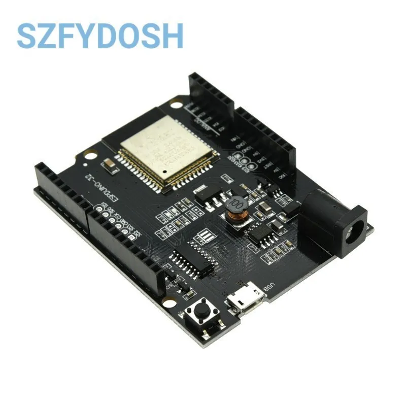 For Wemos D1 ESP32 ESP-32 WiFi Bluetooth-compatible 4MB Flash UNO D1 R32 Board Module CH340 CH340G Development Board