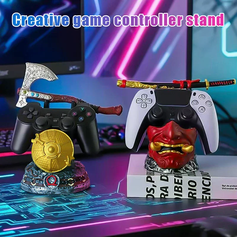 New God Of War Game For Controller Creative Stand Unique Gamepad Stand Desktop Decoration Game Accessory view 3