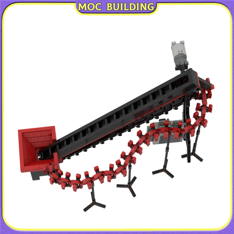 Mocbuilding Block GBC Model Conveyor Module Bricks Dribbling Device Sports Ball Great Ball Contraption DIY Gifts Toys