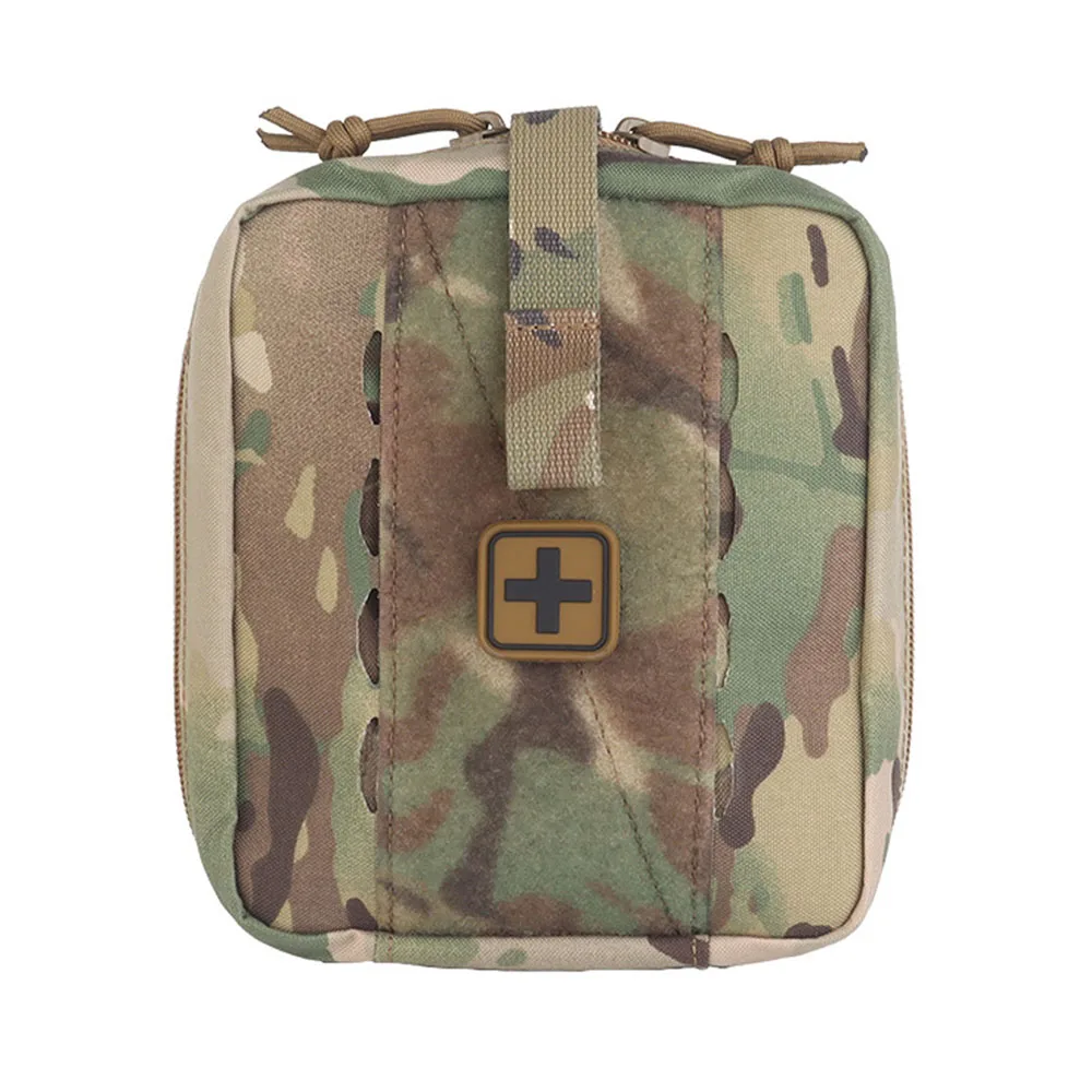 Tactical MED Pouch Inner With Storage Plate MOLLE System Rapid Deployment Outdoor Hunting Camping Hiking Trauma Medical Pouch