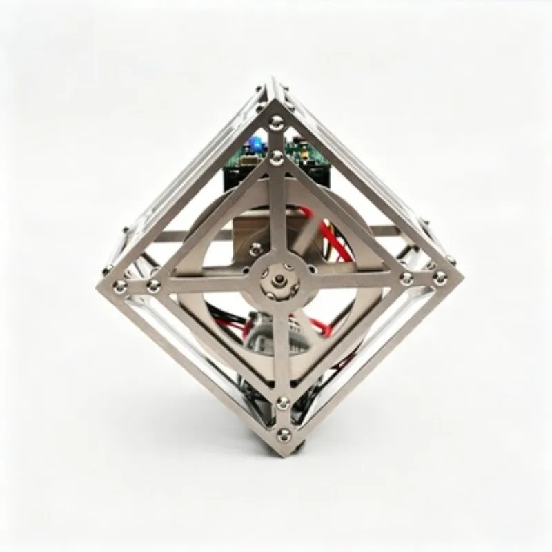 Inertia flywheel momentum balance group, DC encoder motor pid balance block, source power